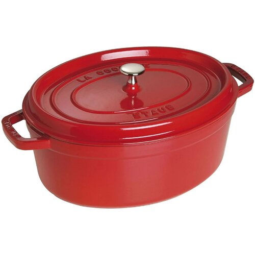 Garnek STAUB La Cocotte 31 cm Czerwony