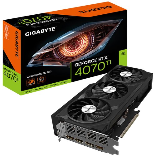 Karta graficzna GIGABYTE GeForce RTX 4070 Ti Windforce OC 12GB DLSS 3