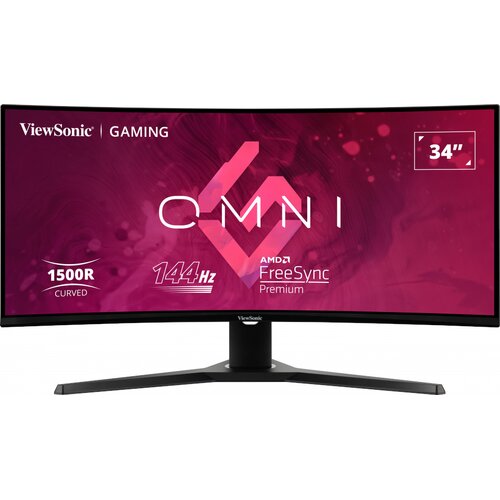 Monitor VIEWSONIC VX3418-2KPC (VS18571) 34" 3440x1440px 144Hz 1 ms Curved