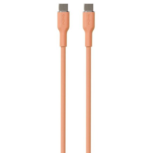 Kabel USB Typ-C - USB Typ-C PURO Icon Soft Cable 1.5 m Morelowy
