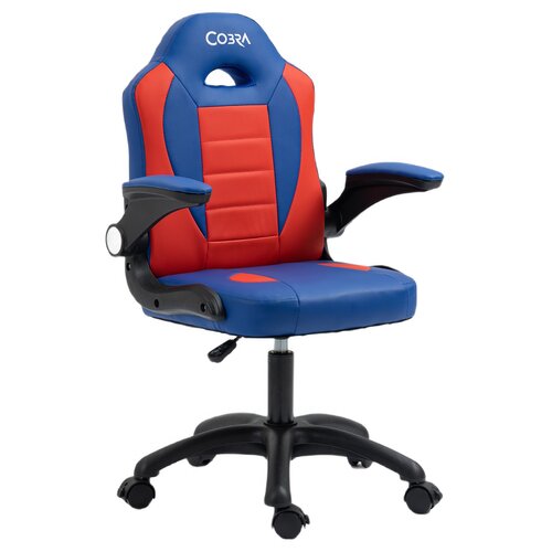 Fotel COBRA Junior Pro Czerwono-niebieski