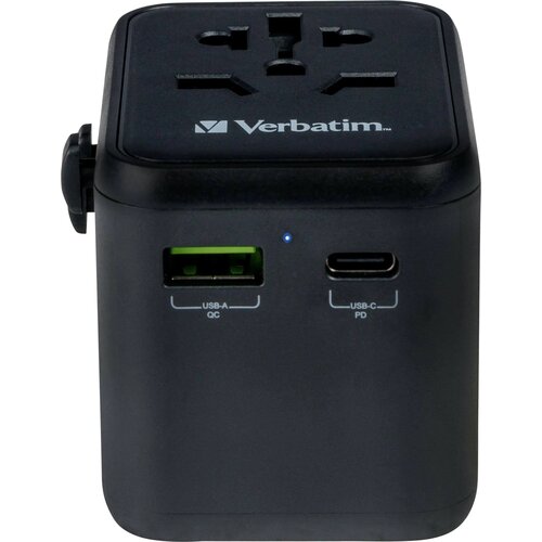 Adapter podróżny VERBATIM UTA-01 2 x USB (Globalny)