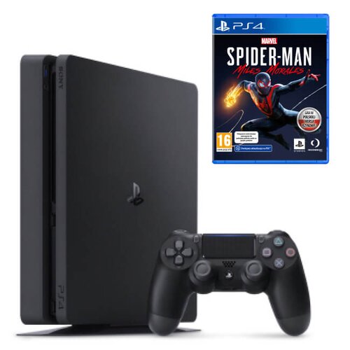 Konsola SONY PlayStation 4 Slim 500GB + Marvel’s Spider-Man: Miles Morales Gra PS4