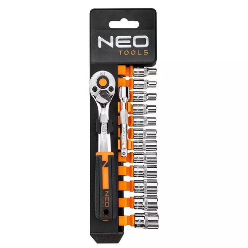 Zestaw kluczy nasadowych NEO TOOLS TOOLS 10-000 1/4 cala (14 elementów)