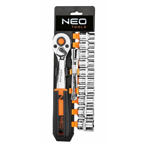 Zestaw kluczy nasadowych NEO TOOLS 10-020 (12 elementów)