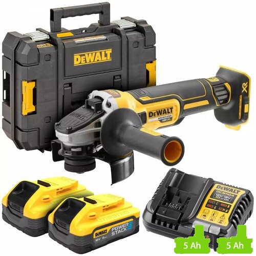 Szlifierka kątowa DEWALT DCG405H2T-QW