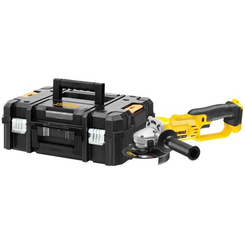 Szlifierka kątowa DEWALT DCG412NT + Akumulator DEWALT DCB546-XJ 6Ah 18V + Ładowarka DEWALT DCB115-QW