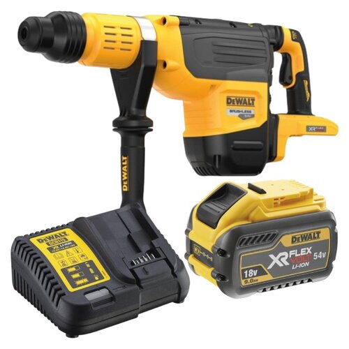 Młotowiertarka DEWALT DCH775N + Akumulator DEWALT XR DCB547-XJ 9Ah 18/54V + Ładowarka DEWALT DCB115-QW