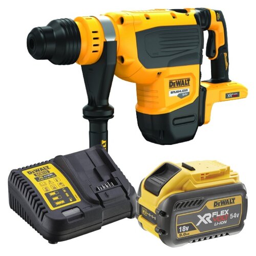 Młot udarowo-obrotowy DEWALT DCH735N + Akumulator DEWALT XR DCB547-XJ 9Ah 18/54V + Ładowarka DEWALT DCB115-QW