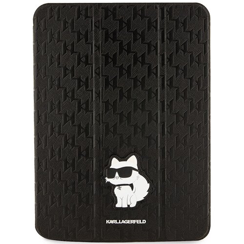 Etui na iPad KARL LAGERFELD Saffiano Monogram Choupette Czarny