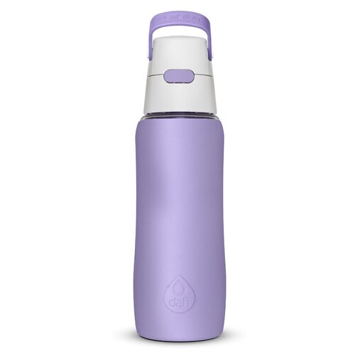 Butelka filtrująca DAFI Solid SiliconeFit 700 ml Fioletowy