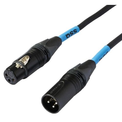 Kabel SSQ XX1 PRO XLR męski - XLR żeński 1 m