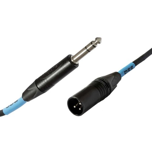 Kabel SSQ JSXM3 PRO Jack stereo 6.3 mm - XLR męski 3 m