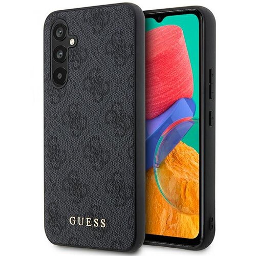 Etui GUESS 4G Metal Gold Logo do Samsung Galaxy A54 5G Szary