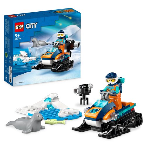 LEGO 60376 City Skuter śnieżny badacza Arktyki