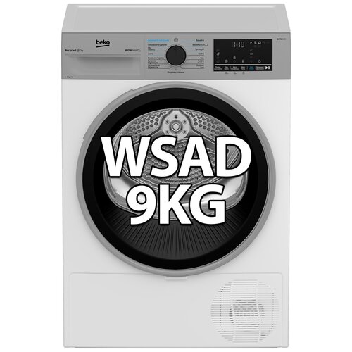 Suszarka BEKO B5T69243WSPB BPRO500 9kg Srebrny panel IronFinish