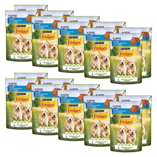 FRISKIES Vitafit Junior Kurczak z marchewk 20 x 100 g Karma dla