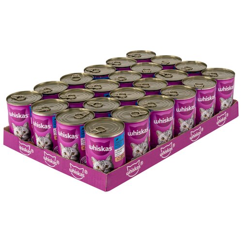 Karma dla kota WHISKAS Tuńczyk w galaretce 24 x 400 g
