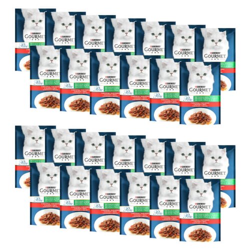 Karma dla kota GOURMET Perle z Wołowiną i marchewką 26 x 85 g