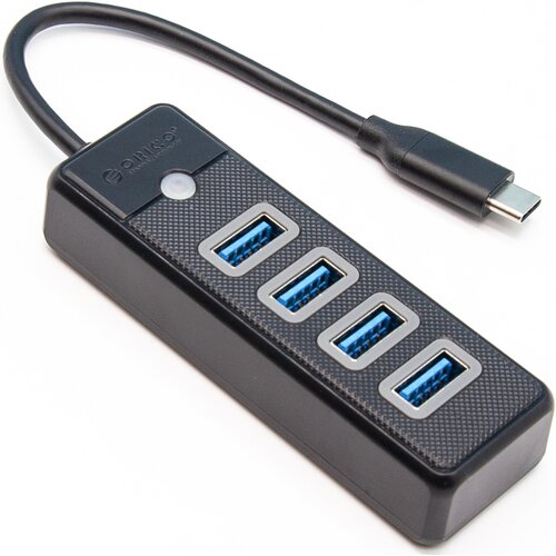 Hub ORICO PW4U-C3-015-BK-EP USB Typu C Pasywny