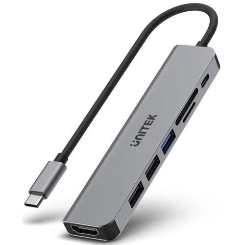 Hub UNITEK H1118A USB Typu C, Pasywny