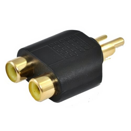 Adapter SSQ HA10 2 x RCA Żeński - RCA Męski