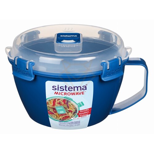 Lunch box SISTEMA Microwave 21109 Granatowy