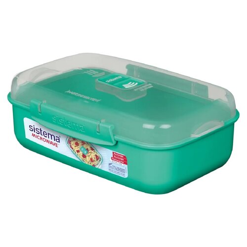 Lunch box SISTEMA Microwave 21114 Miętowy