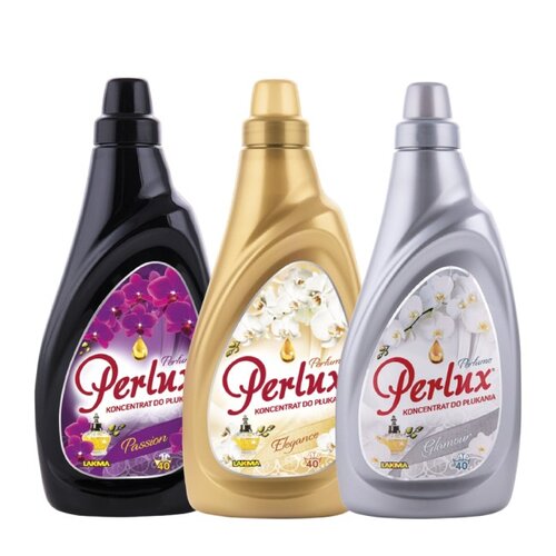 Płyn do płukania PERLUX Perfume Elegance, Glamour, Passion 3 x 1000 ml