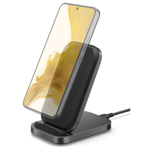 Ładowarka indukcyjna SPIGEN PF2102 Arcfield 15W Czarny Qi