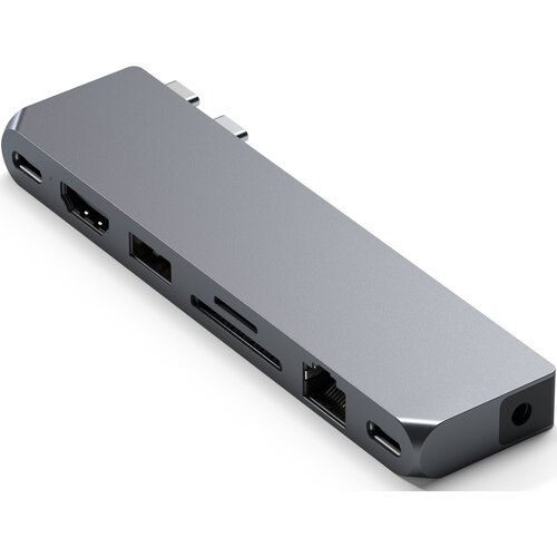 Hub SATECHI Pro Max USB Typu C, Pasywny Szary