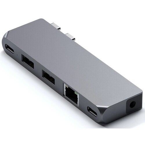 Hub SATECHI Pro ST-UCPHMIM USB Typu C, Pasywny Szary