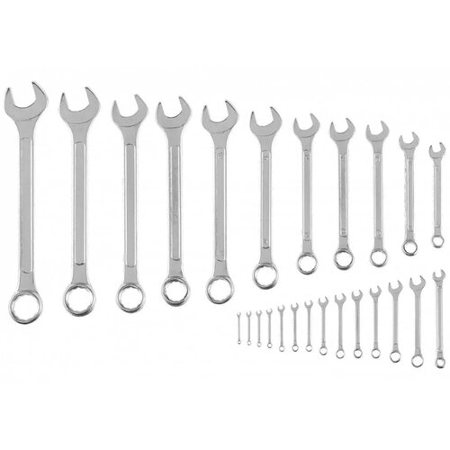 Zestaw kluczy płasko-oczkowych TOP TOOLS 35D370 (25 elementów)