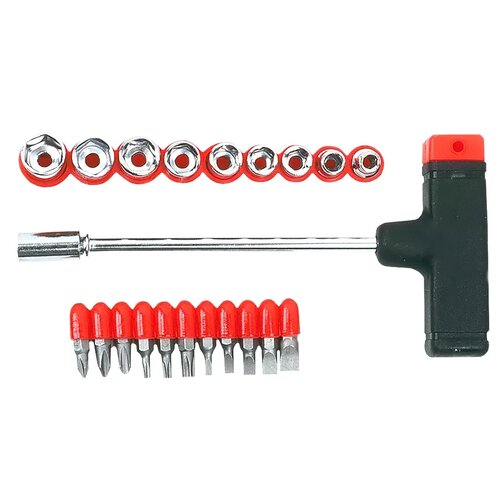 Zestaw końcówek wkrętakowych TOP TOOLS 39D385 (21 elementów)