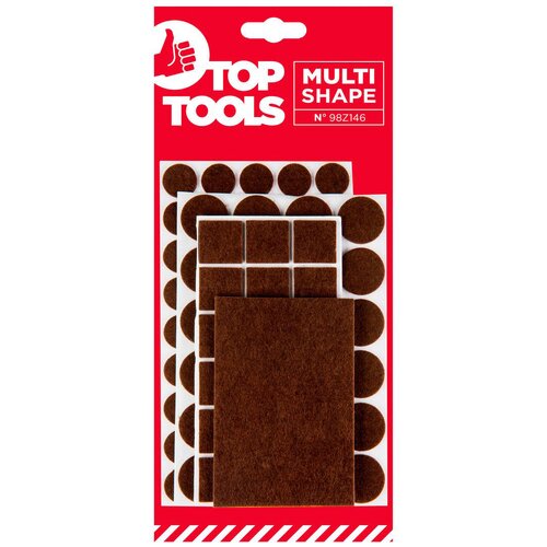 Podkładki pod meble TOP TOOLS 98Z14 Brązowy