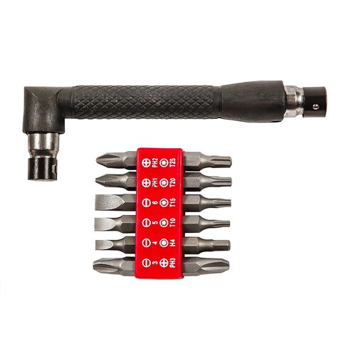 Zestaw bitów TOP TOOLS 39D389 (13 szt.) + Uchwyt