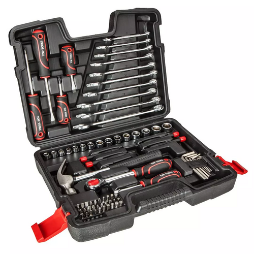 Zestaw narzędziowy TOP TOOLS 1/4, 3/8 73 szt.