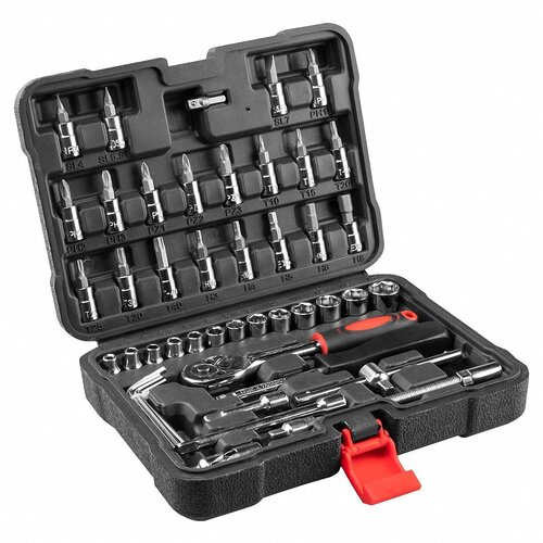 Zestaw kluczy nasadowych TOP TOOLS 38D570 (49 elementów)