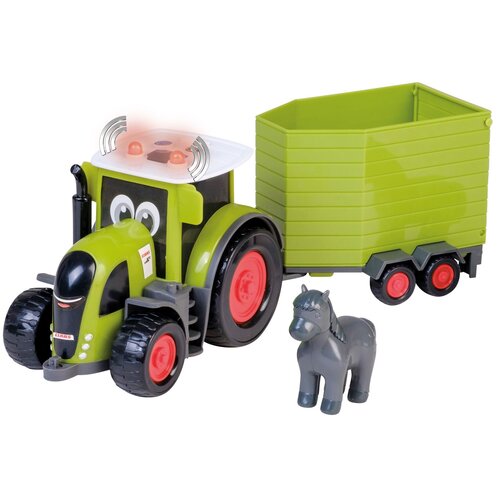 Traktor HAPPY PEOPLE Claas Axion870 + przyczepa HP 34544