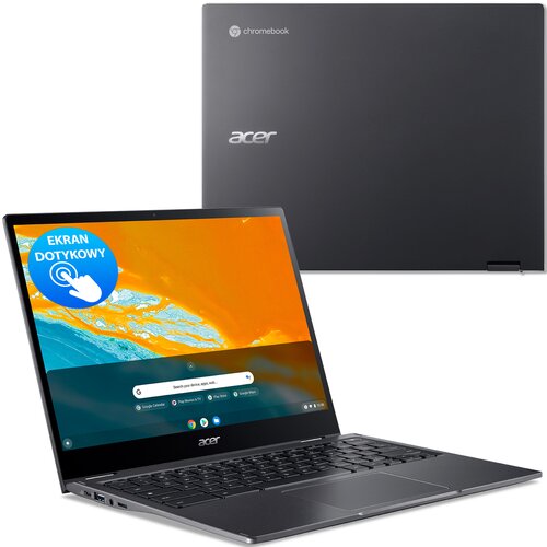 Laptop ACER Chromebook Spin 513 CP513-2H-K9G8 13.5" IPS MT8195T 8GB RAM 128GB eMMC Chrome OS