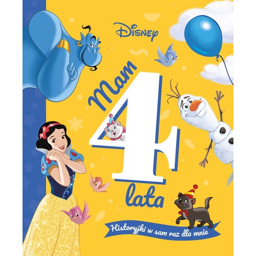 Książka Disney Historyjki w sam raz dla mnie Mam 4 lata (twarda okładka)