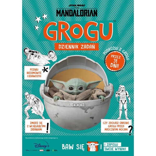 Star Wars Grogu The Mandalorian Dziennik zadań