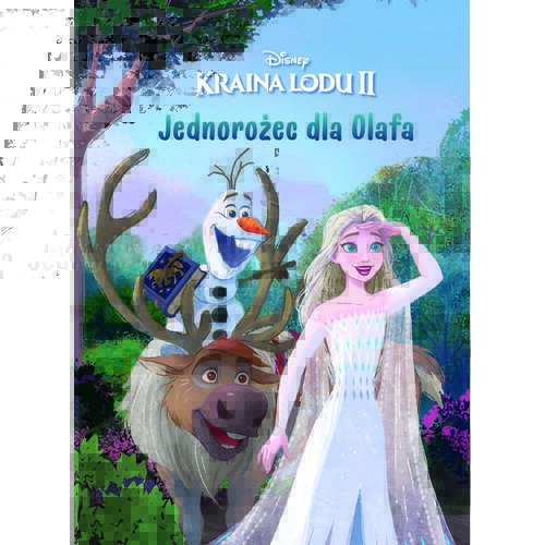 Książka Disney Kraina Lodu 2 Jednorożec dla Olafa (miękka okładka)
