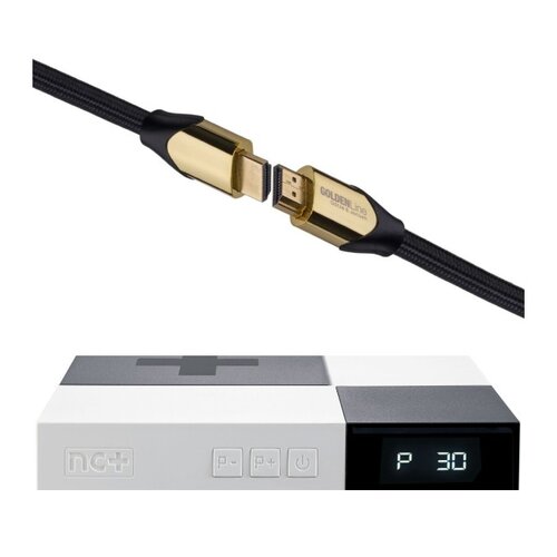 Dekoder NC+ SAGECOM DSIW74 z usługą telewizja na kartę (Pakiet Start+ na 12 m-cy) + Kabel HDMI - HDMI GÖTZE&JENSEN GOLDENLINE 1.5 m