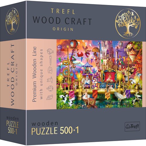 Puzzle TREFL Wood Craft Magiczny świat 20156 (501 elementów)