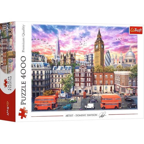 Puzzle TREFL Premium Quality Spacer po Londynie 45010 (4000 elementów)