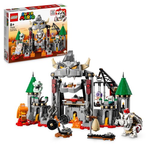 LEGO 71423 Super Mario Walka w zamku Dry Bowsera — zestaw rozszerzający