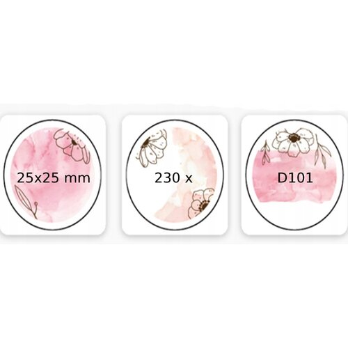 Etykieta termiczna NIIMBOT D101 25 x 25 mm (230 szt.)