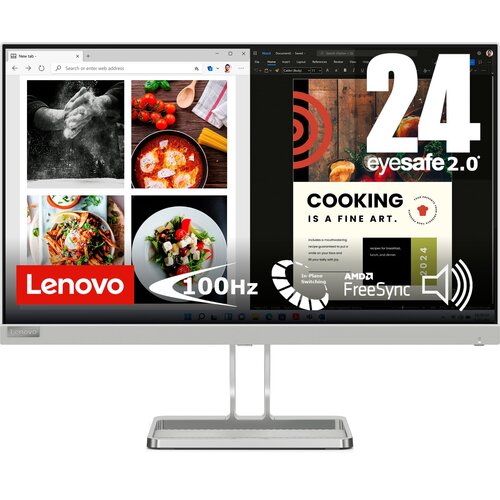 Monitor LENOVO L24i-40 23.8" 1920x1080px IPS 100Hz 4 ms