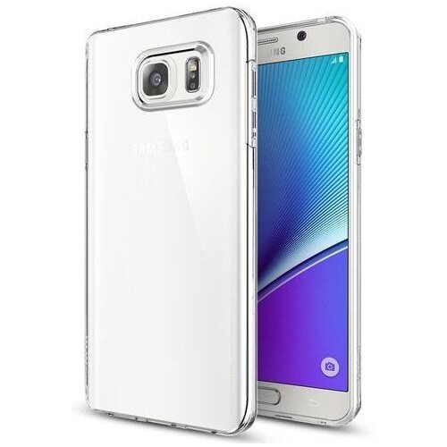 U Etui SPIGEN Liquid Crystal do Samsung Galaxy Note 5 Przezroczysty